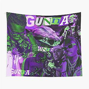 Gunna - Slime Language Collage Tapestry