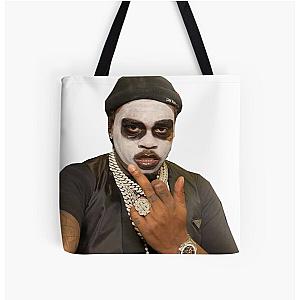 Wunna Gunna- Hip Hop Funny All Over Print Tote Bag