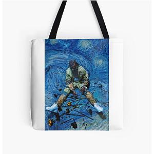 GUNNA VAN GOGH COLLECTION All Over Print Tote Bag