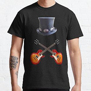 guitarist rock n roll rockstar slash from guns n roses  Classic T-Shirt RB1911