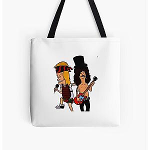 Stickers logos Art - guns n roses trend All Over Print Tote Bag RB1911