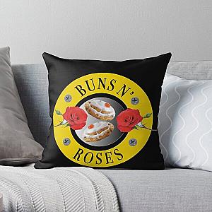 BUNS N ROSES (GUNS N ROSES) Throw Pillow RB1911