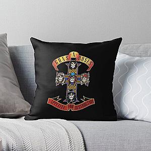 ancient Chinese cultural elements gnr guns n roses  Throw Pillow RB1911