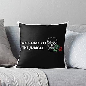 Guns N Roses Welcome To The Jungle Throw Pillow RB1911