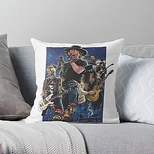 Guns N Roses band Throw Pillow RB1911