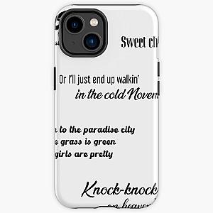 guns n roses lyric pack iPhone Tough Case RB1911