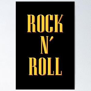 Rock N  Roll   Guns N Roses Style Design Poster RB1911