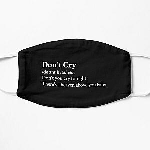 Guns n Roses Aesthetic Quote Lyrics Rock Black Flat Mask RB1911