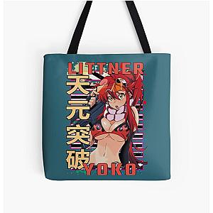 Yoko Littner Gurren Lagann Anime design   Gift   Anime    All Over Print Tote Bag