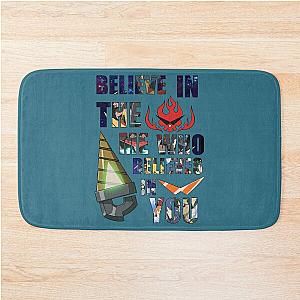 Gurren Lagann Kamina Quote   Bath Mat