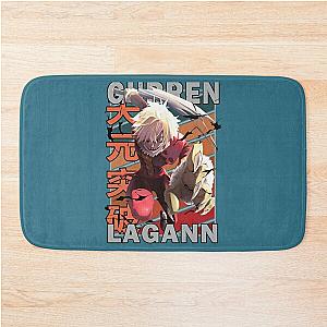 Viral Tengen Toppa Gurren Lagann Vintage Color Palette Design   Bath Mat