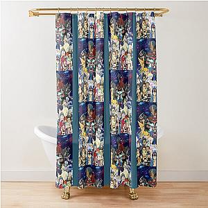 Gurren Lagann Anime Shower Curtain