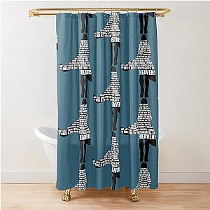 Gurren Lagann Simon-s EPIC speech   Shower Curtain