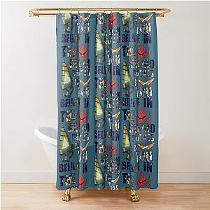 Gurren Lagann Kamina Quote   Shower Curtain