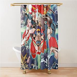 Gurren Lagann - All in One Shower Curtain