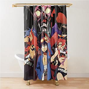 Gurren Lagann - Cover Image  Shower Curtain