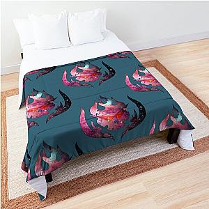 Gurren Lagann Galaxy Logo   Comforter