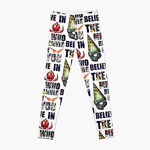 Gurren Lagann Kamina Quote Leggings