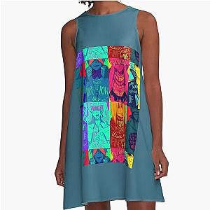 gurren lagann Graphic  A-Line Dress