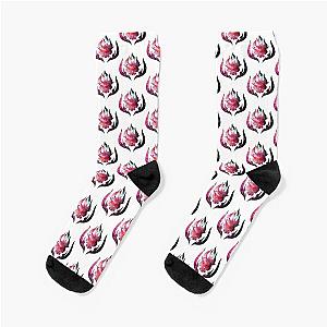 Gurren Lagann Galaxy Logo   Socks