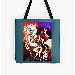 Gurren Lagann Anime            All Over Print Tote Bag