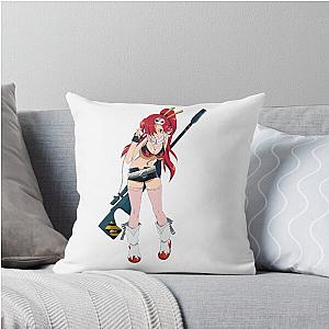 Gurren Lagann Yoko Throw Pillow