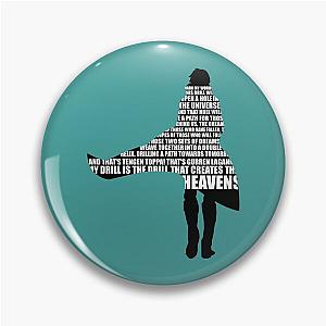 Gurren Lagann Simon's Epic speech Pin