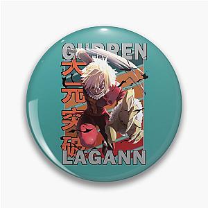 Viral Tengen Gurren Lagann Vintage Color Design Pin