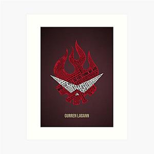 Gurren Lagann Art Print