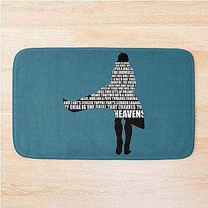 Gurren Lagann Simon's Epic speech Bath Mat