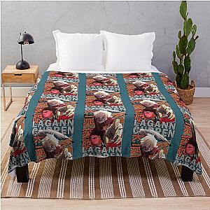 Viral Tengen Toppa Gurren Lagann Color Palette Design Throw Blanket