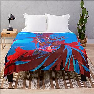 Gurren Lagann In The Sky Gurren Lagann Movie Throw Blanket