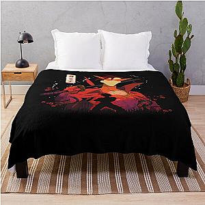 Kamina's Resolve Gurren Lagann Heroic Legacy Ignites Throw Blanket