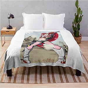 Yoko x Gurren Lagann Throw Blanket