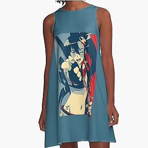 Gurren Lagann Yoko Littner A-Line Dress
