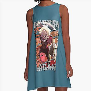 Viral Tengen Toppa Gurren Lagann Vintage Color Palette A Line Dress
