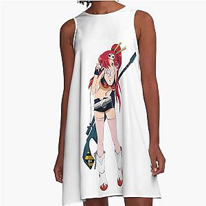 Gurren Lagann Yoko A-Line Dress