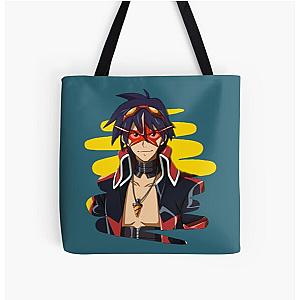 Gurren Lagann Anime All Over Print Tote Bag