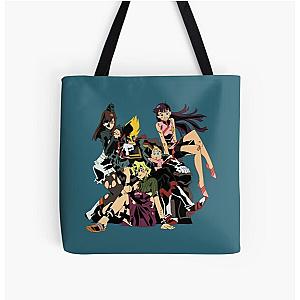 Gurren Lagann Anime All Over Print Tote Bag
