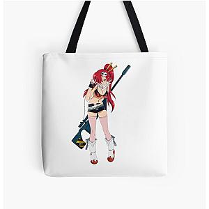 Gurren Lagann Yoko All Print Tote Bag