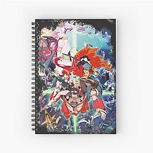 Gurren Lagann Tengen Toppa Anime Poster Design Gift T-Shirt Spiral Notebook