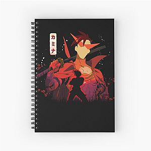 Kamina's Heroic Legacy Ignites Spiral Notebook