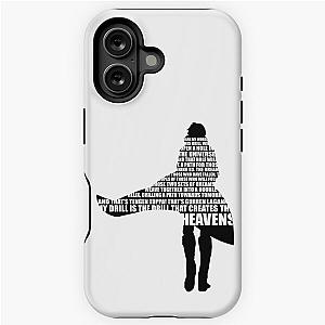 Gurren Lagann Simon's Epic speech iPhone Case