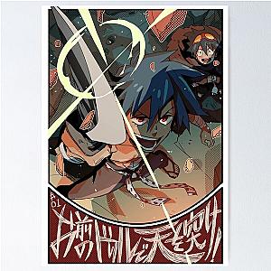 Simon Gurren Lagann Artwork for Otaku Poster