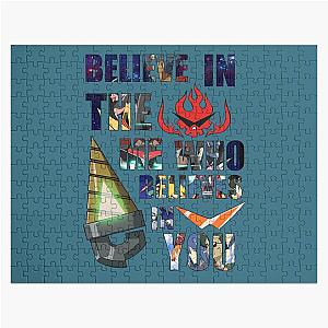 Gurren Lagann Kamina Quote Jigsaw Puzzle