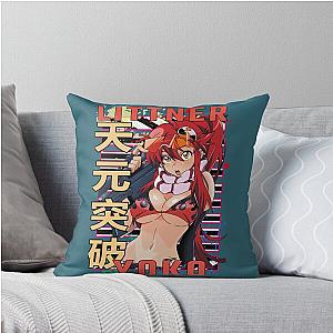 Yoko Littner Gurren Lagann Anime design Gift Throw Pillow