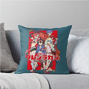 Gurren Lagann Throw Pillow