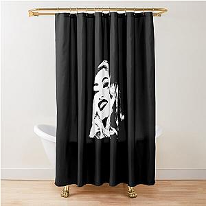 90s Gwen Stefani portrait  Shower Curtain