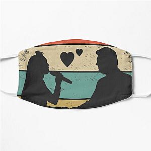 Blake Shelton Gwen Stefani  couple Flat Mask