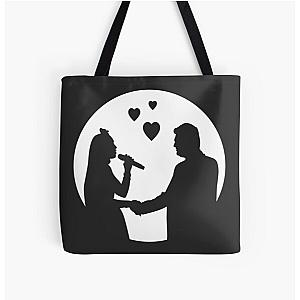 Blake Shelton Gwen Stefani Gwake Couple - happy  marriage All Over Print Tote Bag